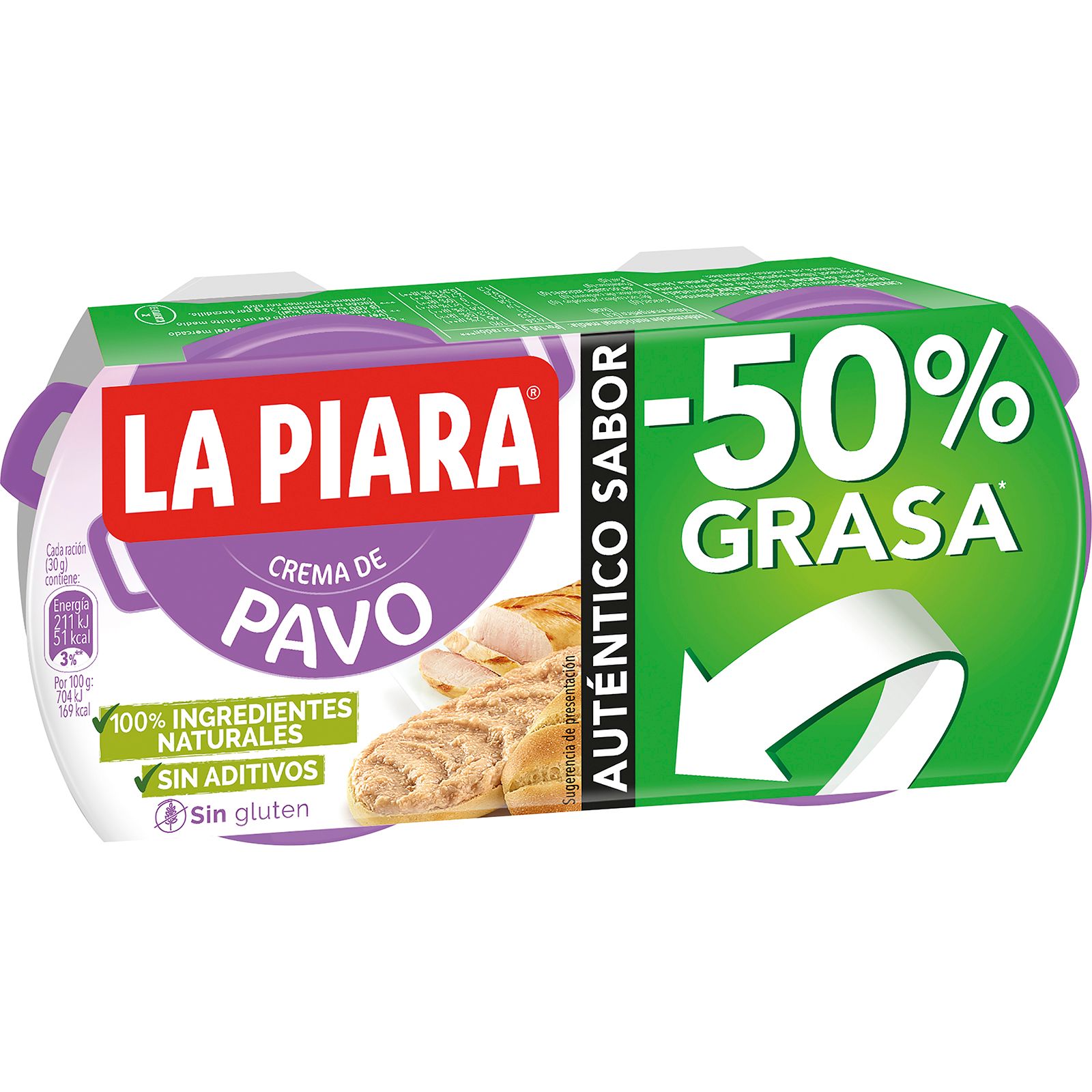 Paté de Pavo Pack de dos