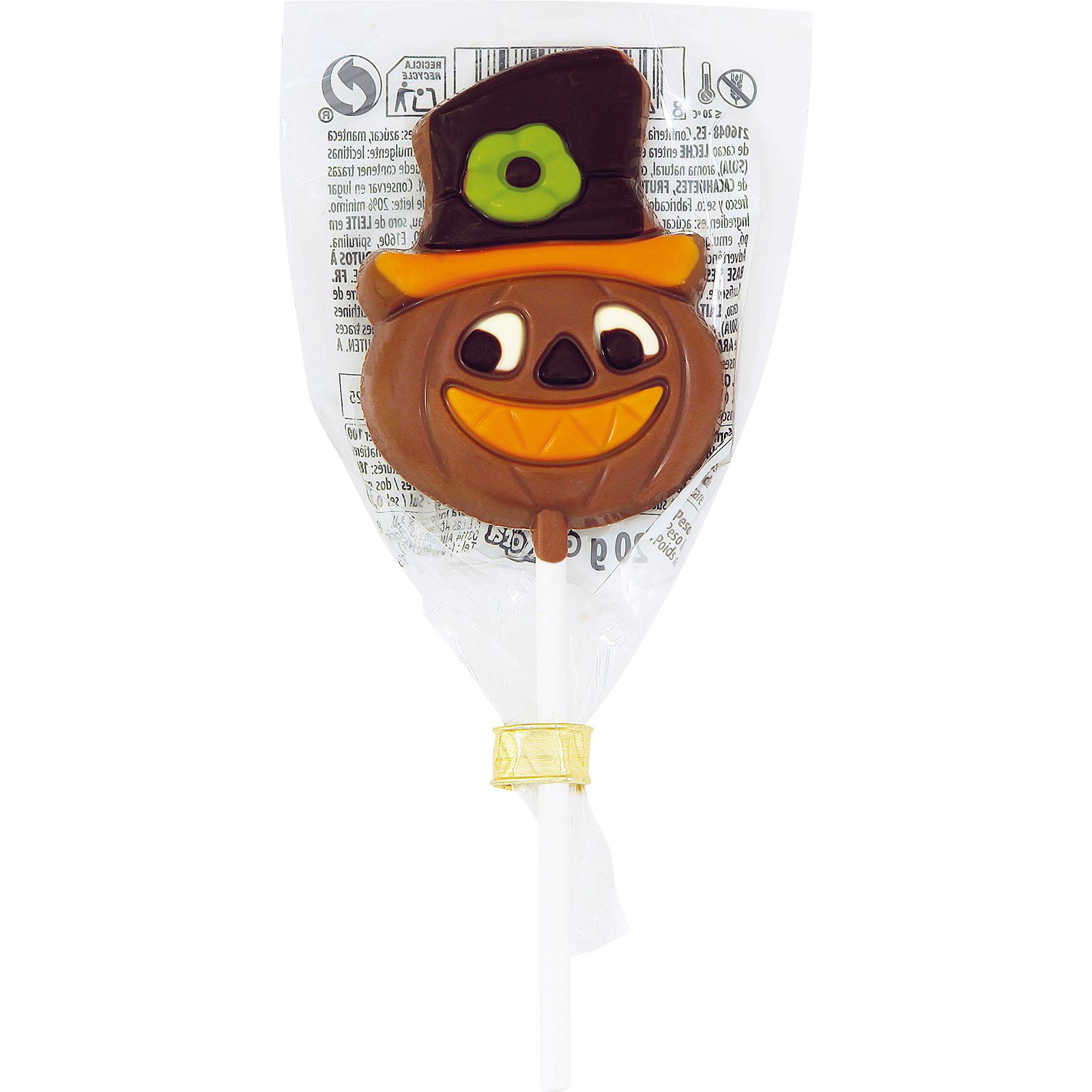 Piruleta de Chocolate Halloween