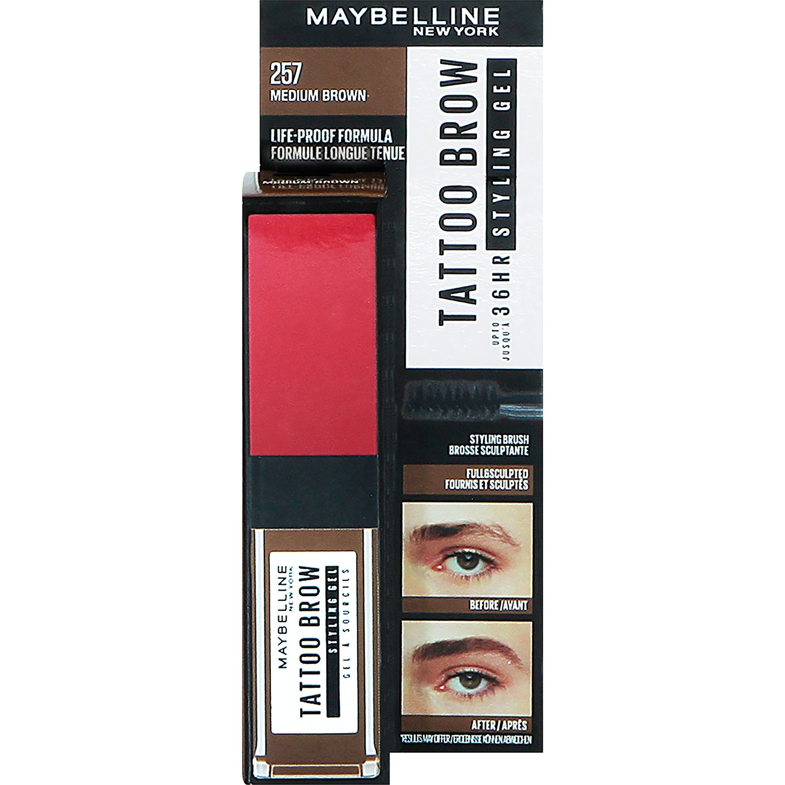 Gel Rellenador Cejas Tattoo 36 h nº 257