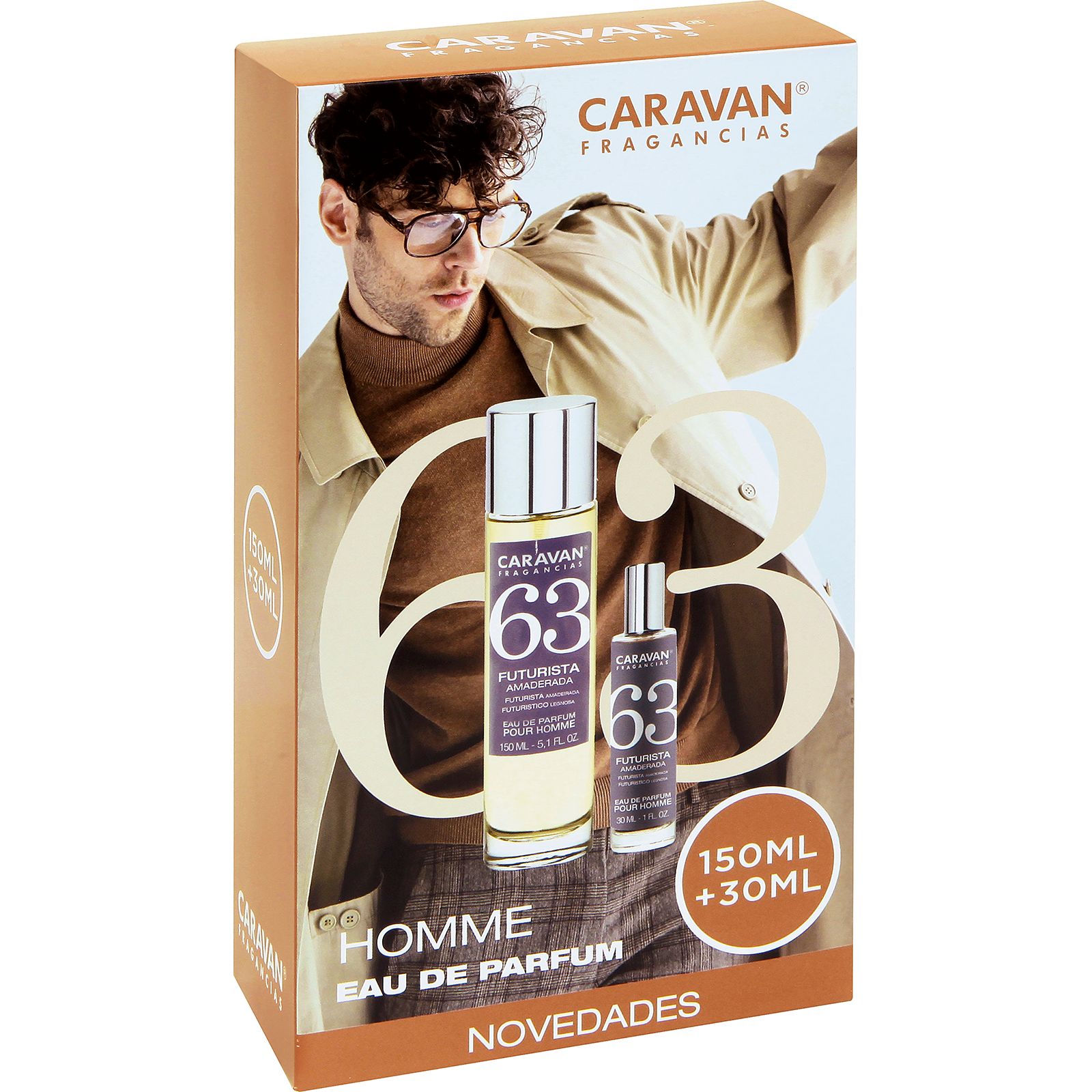 Estuche Caravan Hombre Nº63