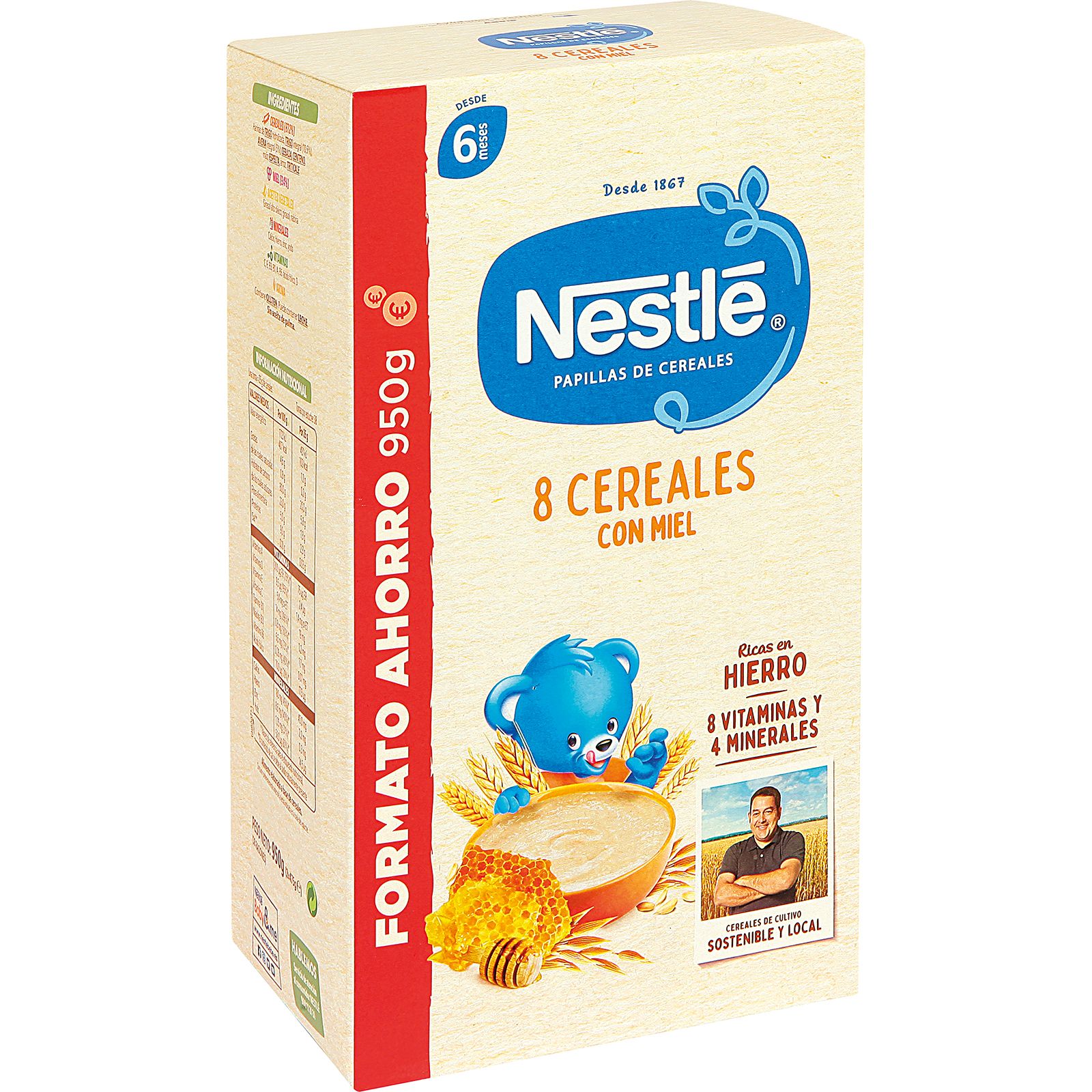 Papilla 8 Cereales y Miel