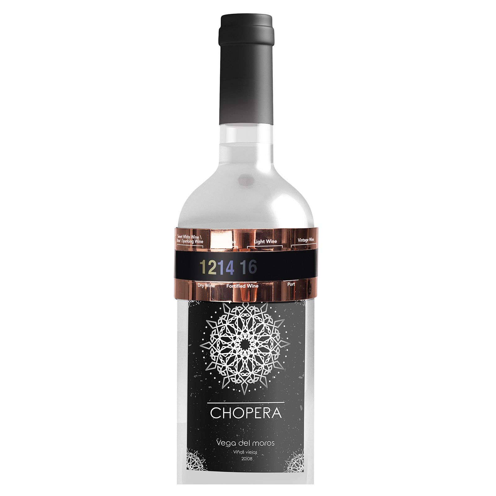 Termómetro Botella Vino Bodega