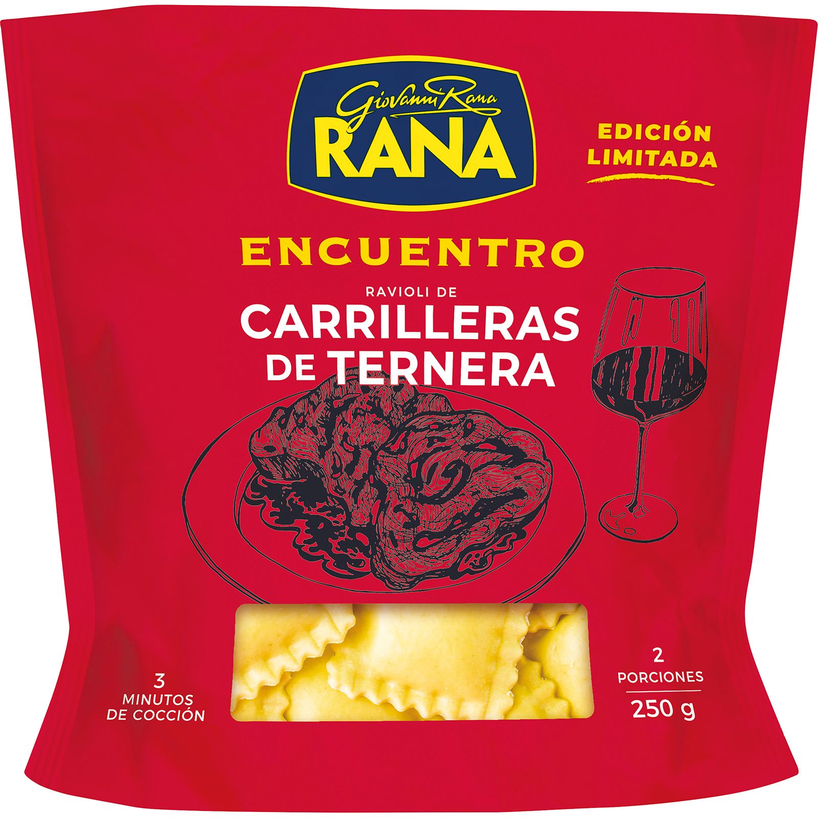 Ravioli Carrillada Ternera