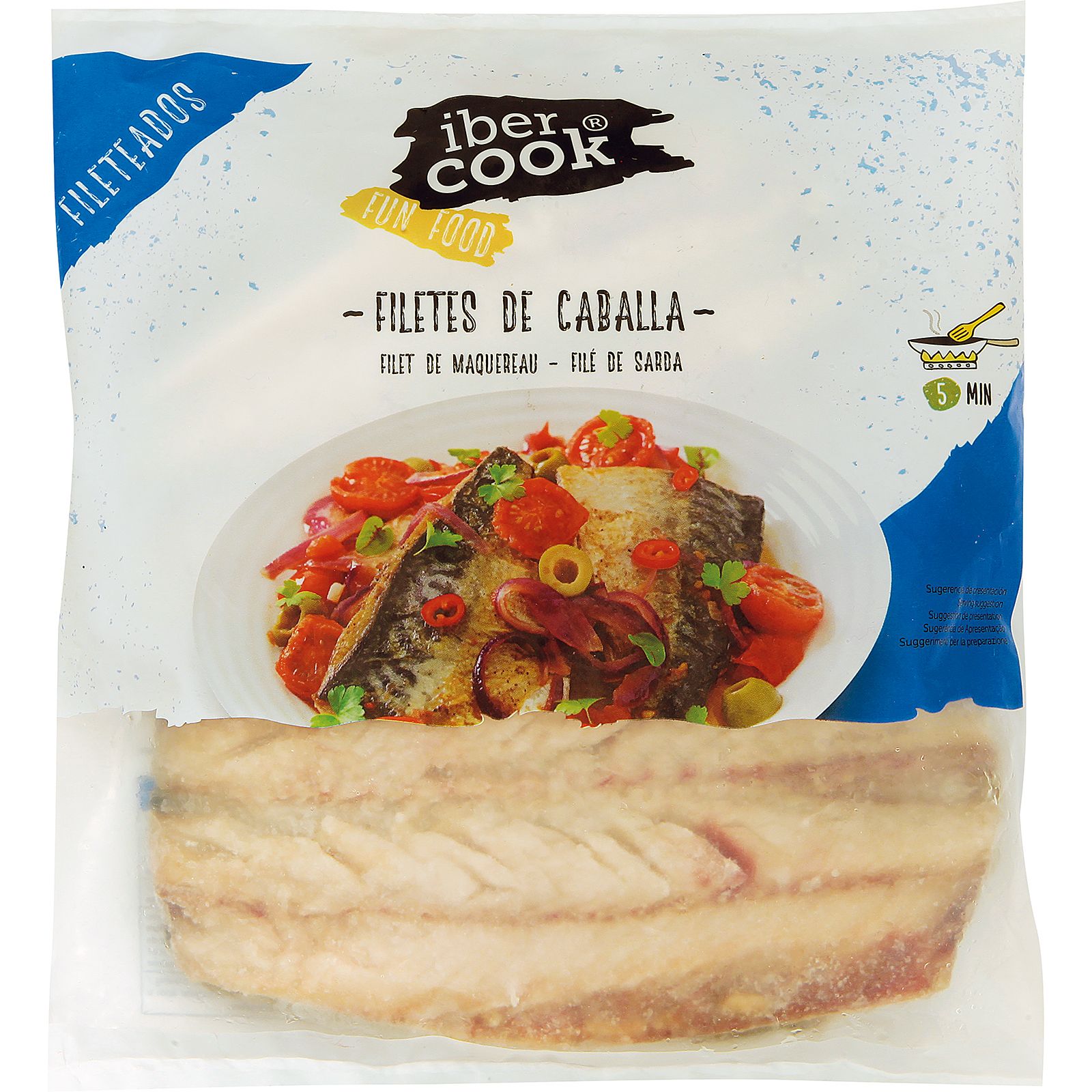 Filete Caballa Mariposa