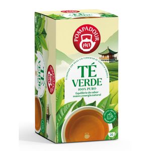 Té Verde 20 Bolsitas POMPADOUR
