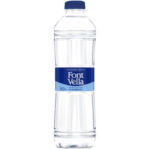 FONT VELLA Agua Mineral Natural Tapón Rosca