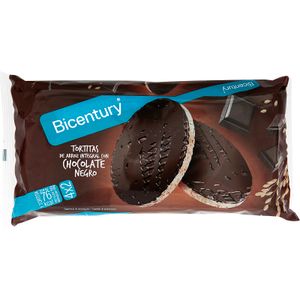 BICENTURY Tortitas de Arroz Chocolate Negro