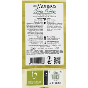 Vino Blanco D.O.Valdepeñas