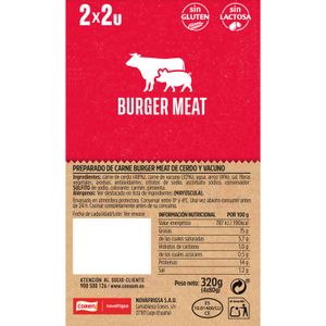 Burger Mixta 4 Unidades