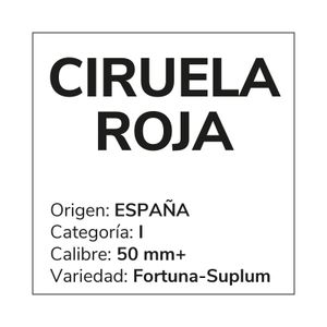 Segona imatge del producte Pruna Roja
