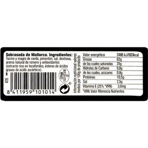 Sobrasada Etiqueta Negra
