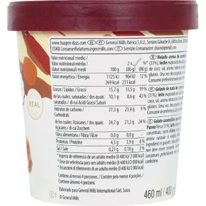 Tarrina Dulce de Leche 460 Ml.
