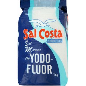 Sal Yodada Fluorada Bolsa 1000 Gr
