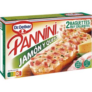 Paninis Jamón y Queso