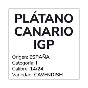 Plátano Canario IGP