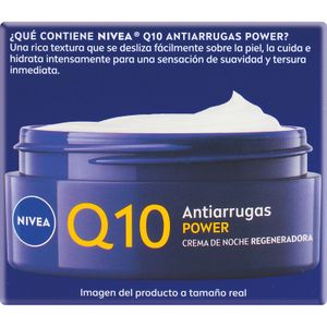 Quinta imatge del producte Crema Antiarrugues Q10 de Nit de la marca NIVEA