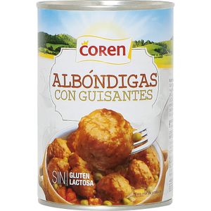 Albóndigas con Guisantes Bote