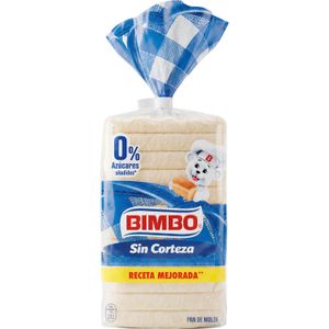 Pan Molde Sin Corteza
