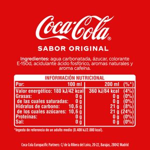 Refresco Cola Botella