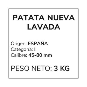 Patata Nueva España Aptas Todo Uso Culinario
