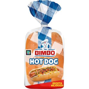 Pan Hot Dog 6 Unidades