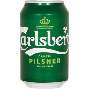 CARLSBERG Cerveza Danesa Lata
