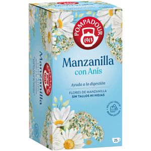POMPADOUR Manzanilla con Anís 25 Bolsitas