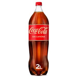 COCA-COLA Refresco Cola sin Cafeína Botella