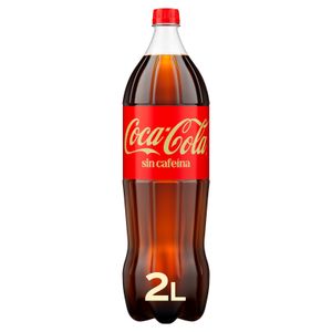 COCA-COLA Refresco Cola sin Cafeína Botella