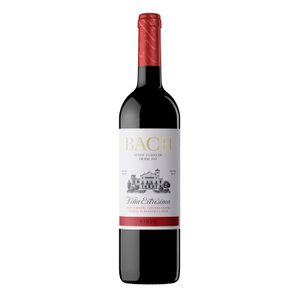 Vino Tinto Penedés BACH, botella 75 cl 0,75 l
