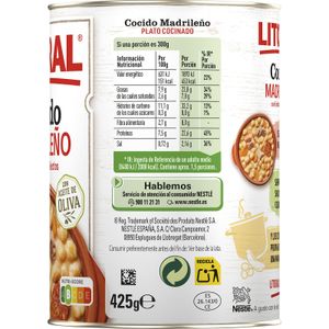 Cocido Madrileño Bote