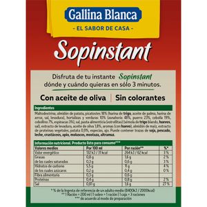 Sopinstant Verdura Caja