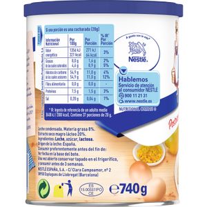 leche condensada lata, 740g