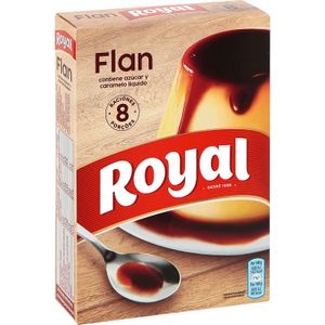 ROYAL Flan de Vainilla 8 Unidades