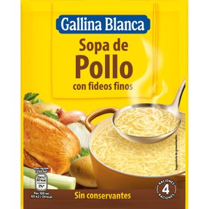 G.BLANCA Sopa Deshidratada Pollo y Fideos Sobre