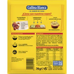 Sopa Deshidratada Ternera  Estrellitas