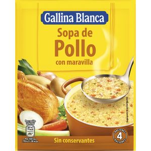 G.BLANCA Sopa Deshidratada Maravilla Sobre