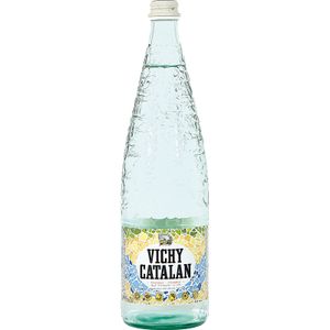 VICHY Agua Mineral con Gas Botella Vidrio