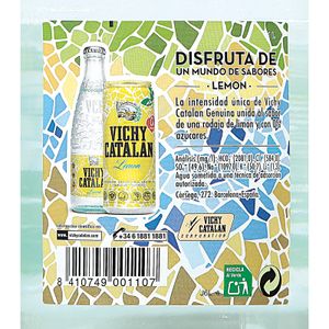 Agua Mineral con Gas Botella Vidrio