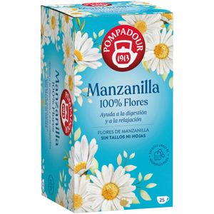POMPADOUR Manzanilla 25 Bolsitas