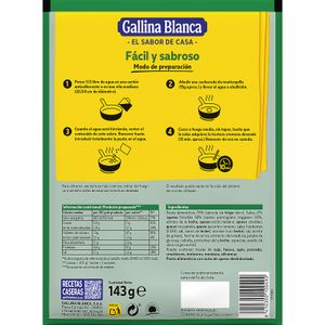 Tallarines Parmesana Sobre