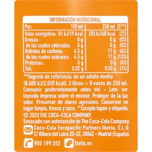 Refresco Naranja Bipack Indivisible