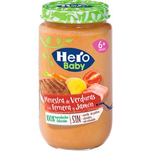 Tarrito Verdura con Jamón y Ternera