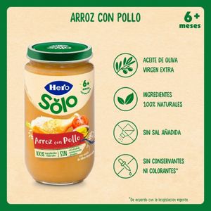 Tarrito Arroz con Pollo
