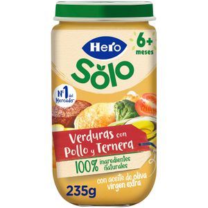 Tarrito Verduras con Pollo y Ternera HERO