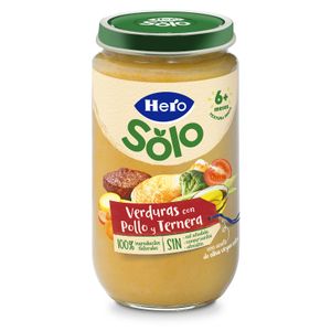 Tarrito Verduras con Pollo y Ternera