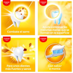 Quinta imatge del producte Dentífric Antitosca Blanquejador de la marca COLGATE