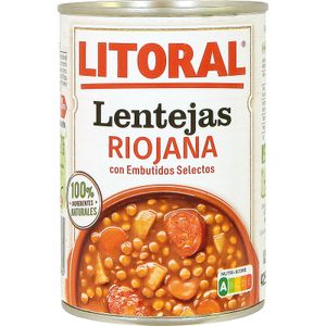 Lentejas a La Riojana Bote LITORAL