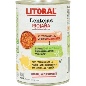 Lentejas a La Riojana Bote