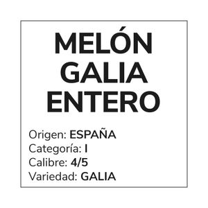 Melón Galia Entero
